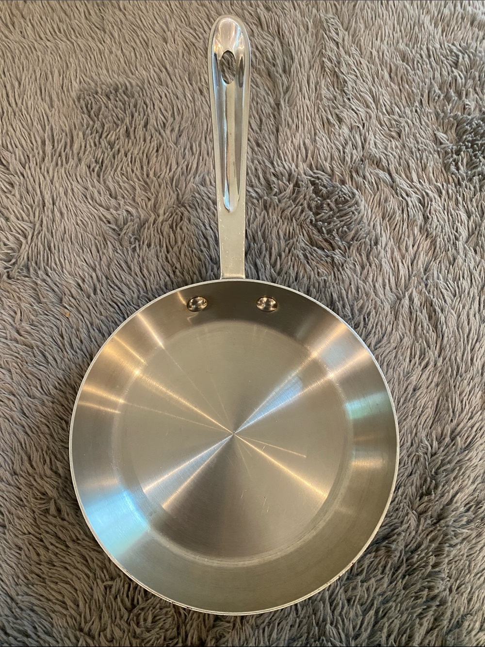 All -Clad Stainless steel 7.5 inch skillet pan used - Picture 11 of 11